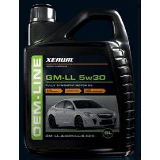 Моторное масло Xenum OEM-LINE GM-LL 5w30 цена