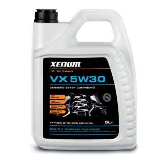 Моторное масло Xenum VX 5W30 5L