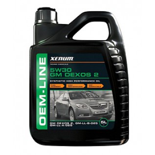 Моторное масло Xenum OEM-LINE GM Dexos2 5w30 цена